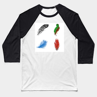 Feathers Baseball T-Shirt